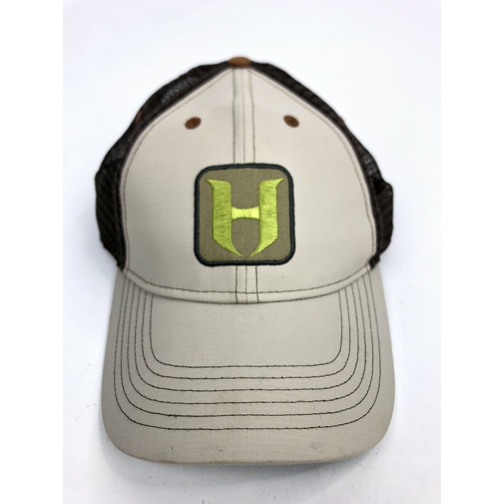 Hodgman Waders Logo Fishing Hat Cap Strap Back One Size Fits Most Adult Tan